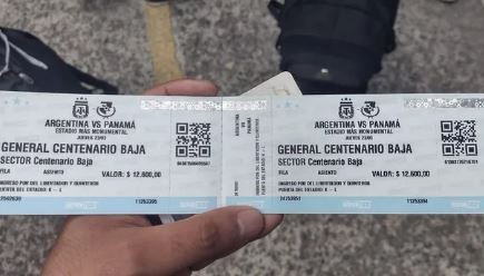 Incautan entradas de Argentina-Panamá a seis revendedores | Deportes