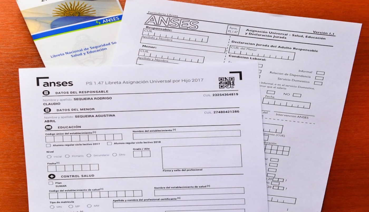 Se habilitó la presentación en Anses de la libreta AUH 2023 | Información General