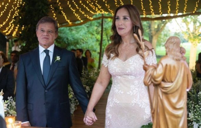 Se casaron María Eugenia Vidal y Quique Sacco | Nacionales