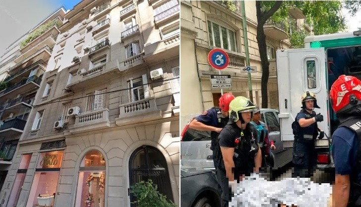 Detuvieron al empresario que estaba con la mujer que murió al caer de un sexto piso en Buenos Aires | Información General
