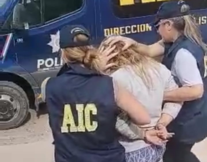 La Agencia de Investigación Criminal trabajó con la policía de Neuquén para detener a una estafadora virtual | Policiales