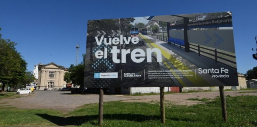 Nación y provincia firman el convenio para el regreso del tren a Laguna Paiva | Noticias