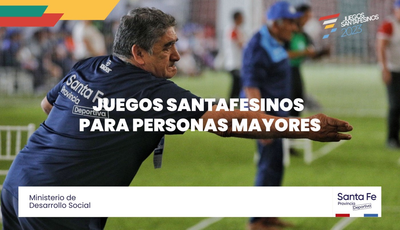 Lanzamiento de los Juegos Santafesinos para personas mayores | Deportes