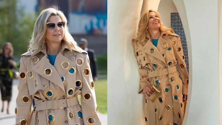 El impactante tapado de Máxima Zorreguieta que generó furor en redes sociales | Redes