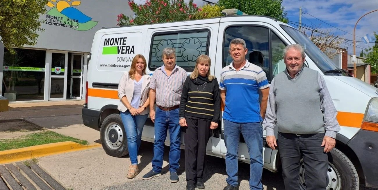 Monte Vera: vuelve a tener ambulancia y cuenta con unidad de traslado para personas con discapacidad | Noticias