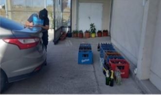 Chubut: la Policía Comunitaria cambia alcohol por alimentos y los dona a comedores | Nacionales