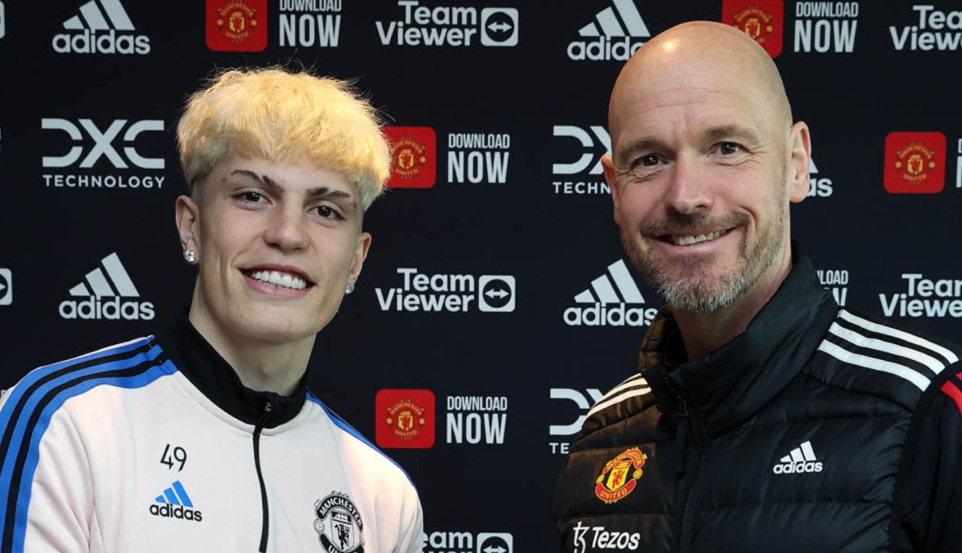 Garnacho renovó por cinco años con el Manchester United | Deportes