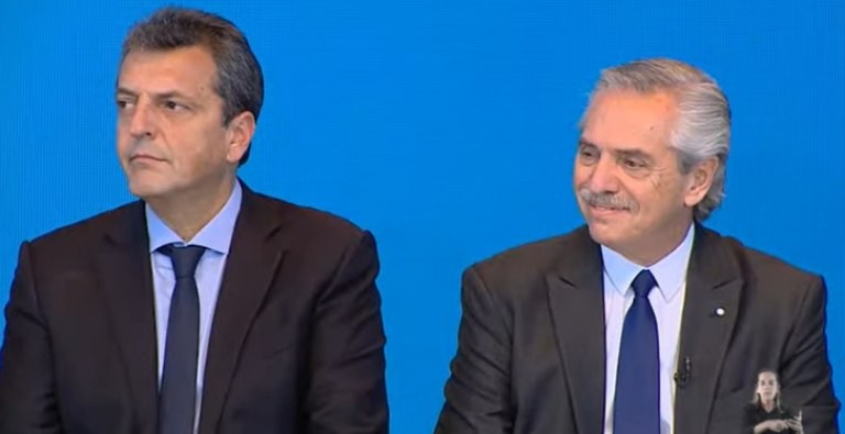 Junto a Sergio Massa, Alberto Fernández reiteró la necesidad de "bajar el barrullo en la política" | Nacionales