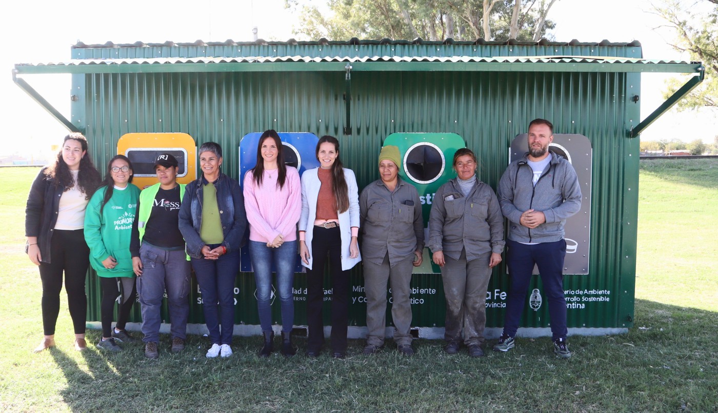 Provincia y Nación suman equipamiento para la gestión de residuos en Rafaela | Noticias