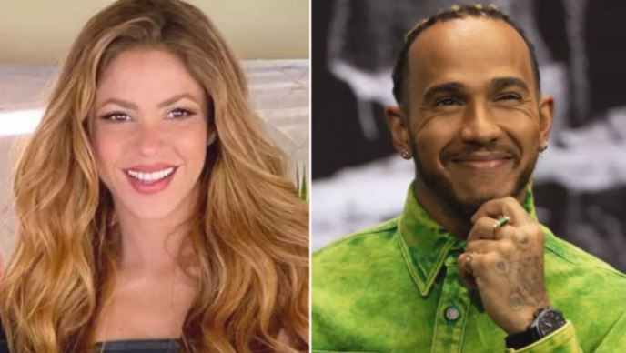 Shakira compartió una cena con Lewis Hamilton | Espectaculos