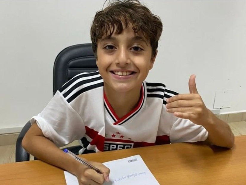 A los 9 años, Lionel Messi da Silva fichó para el San Pablo | Deportes