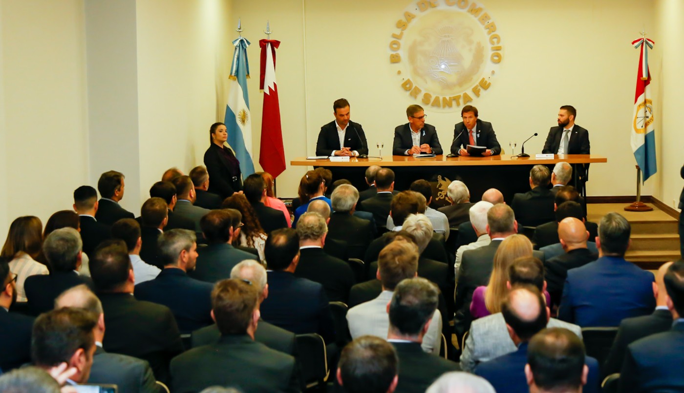 Se presentó la delegación santafesina de la Cámara de Comercio Argentino Qatarí | Noticias