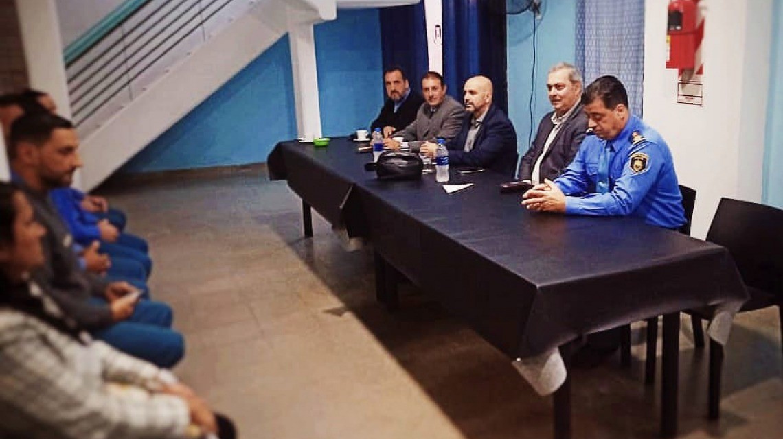 El ministro Brilloni se reunió con los jefes del Servicio Penitenciario provincial | Información General