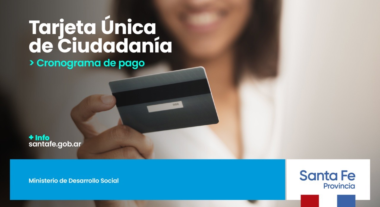 Tarjeta Única de Ciudadanía: la provincia acreditó los fondos | Información General