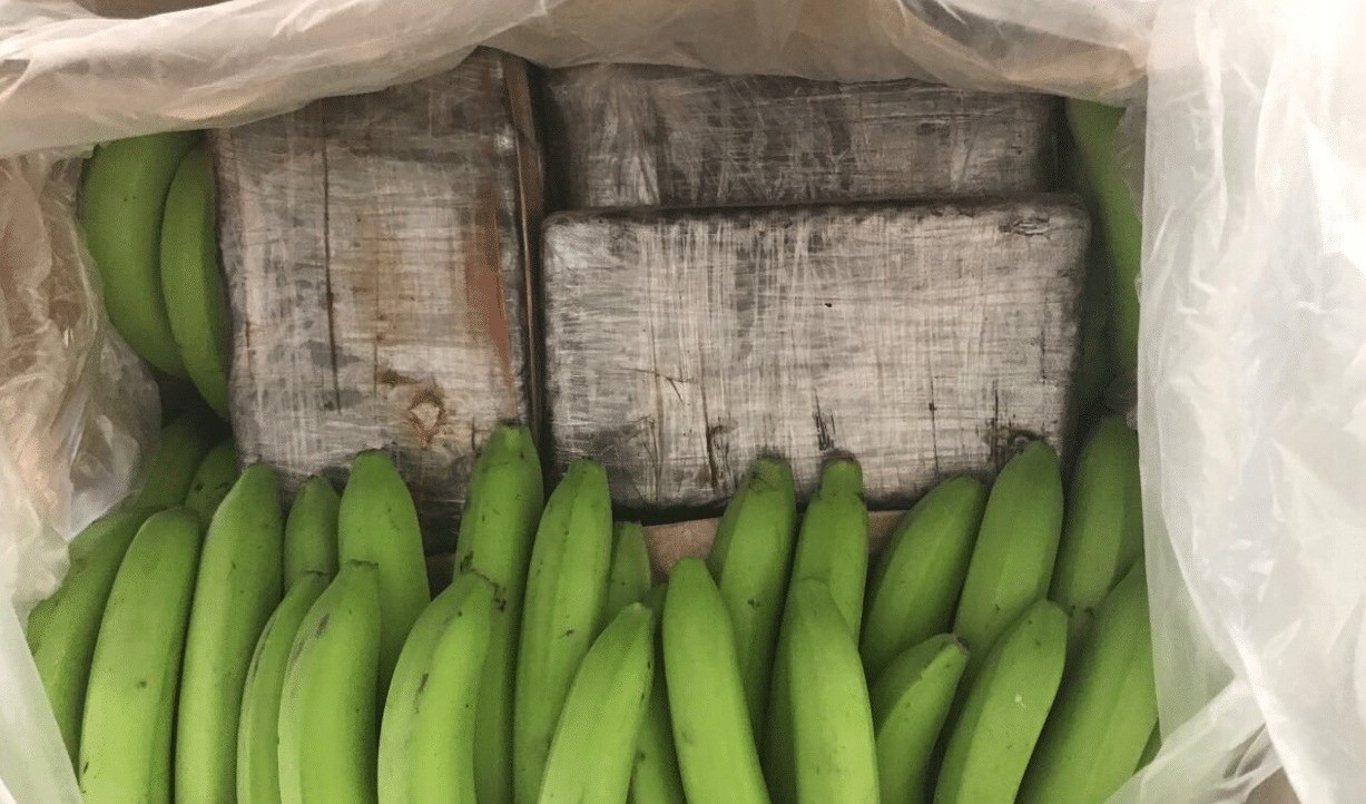 Hallan más de 100 kilos de cocaína en un camión que llevaba bananas al Mercado Central | Información General