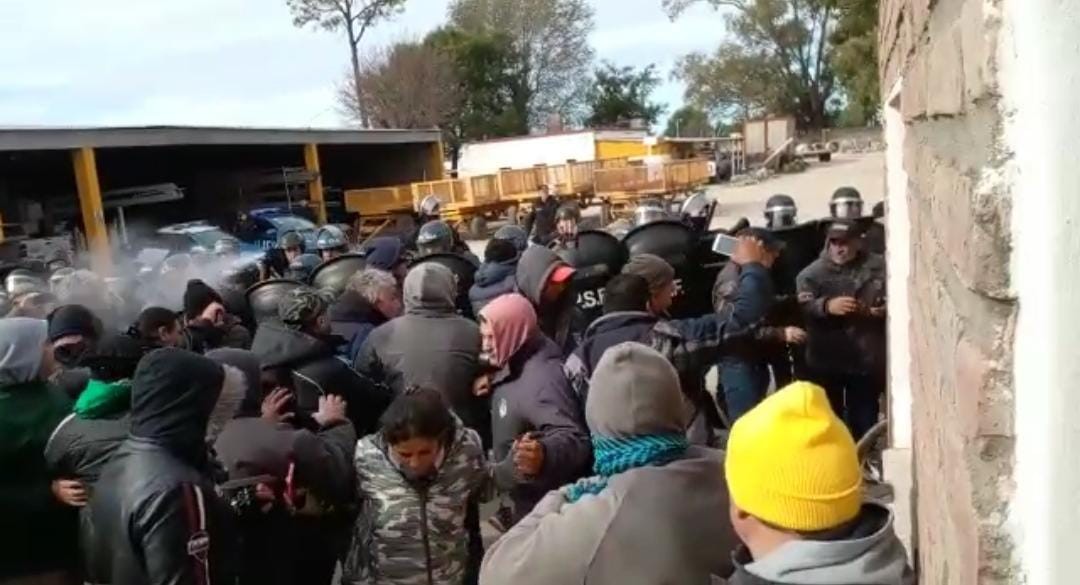 FESTRAM denunció represión policial en Las Rosas | Noticias