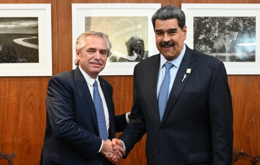 Fernández se reunió con Maduro y volvió a pedir que se levante el bloqueo a Venezuela | Nacionales