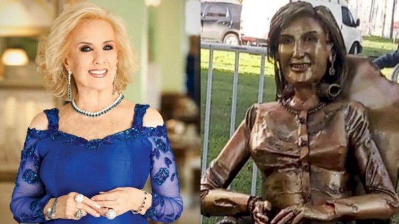 "No soy yo": Mirtha Legrand, tras ver la estatua que le hicieron en su ciudad natal | Nacionales