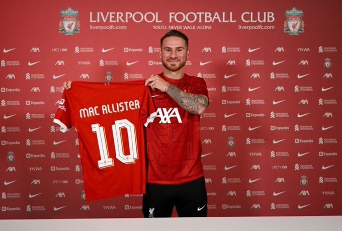Alexis Mac Allister firmó con el Liverpool y usará la 10 | Deportes