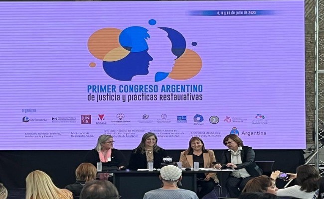 Moreno Robinson disertó en el Primer Congreso Argentino de Justicia y Prácticas Restaurativas | Noticias