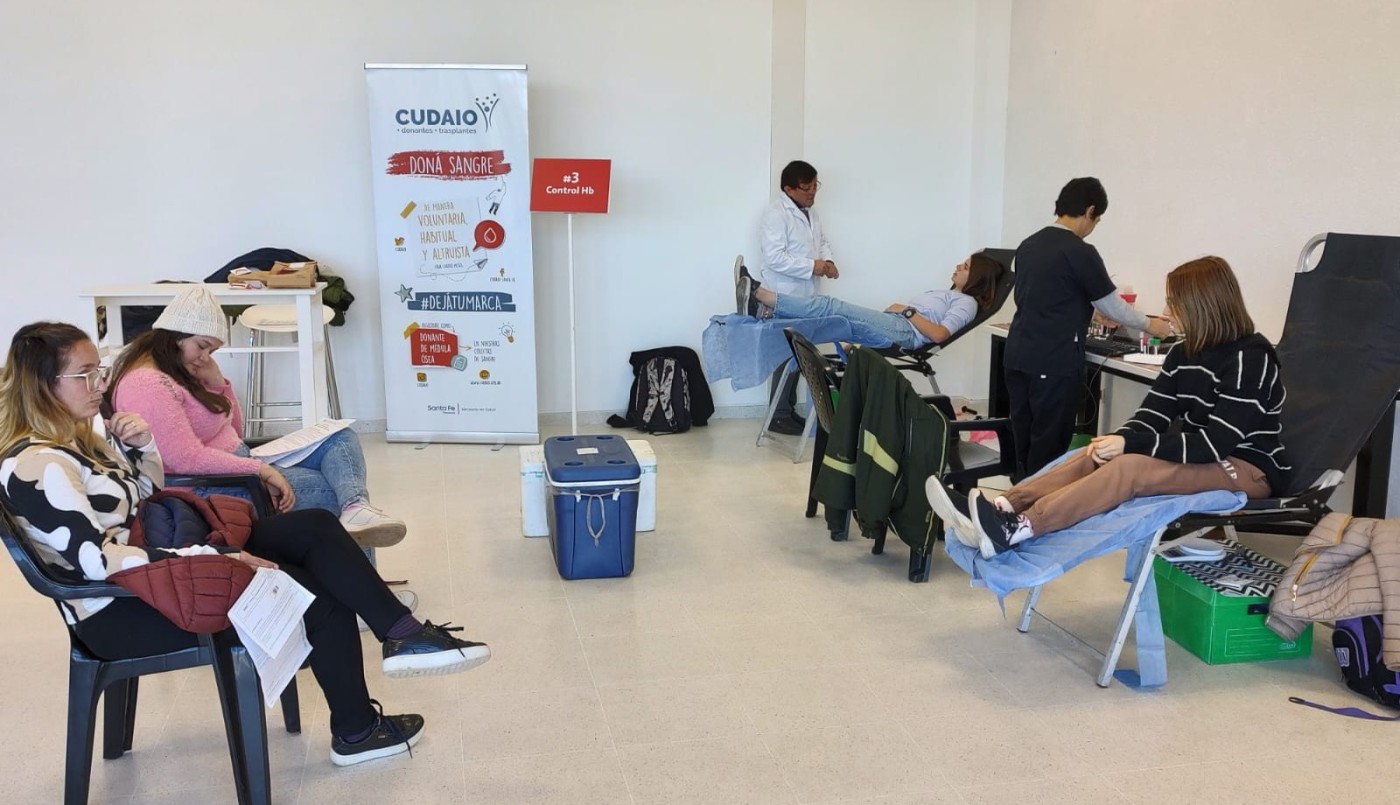 La UNL desarrolló una jornada de hemodonación en Esperanza | Información General