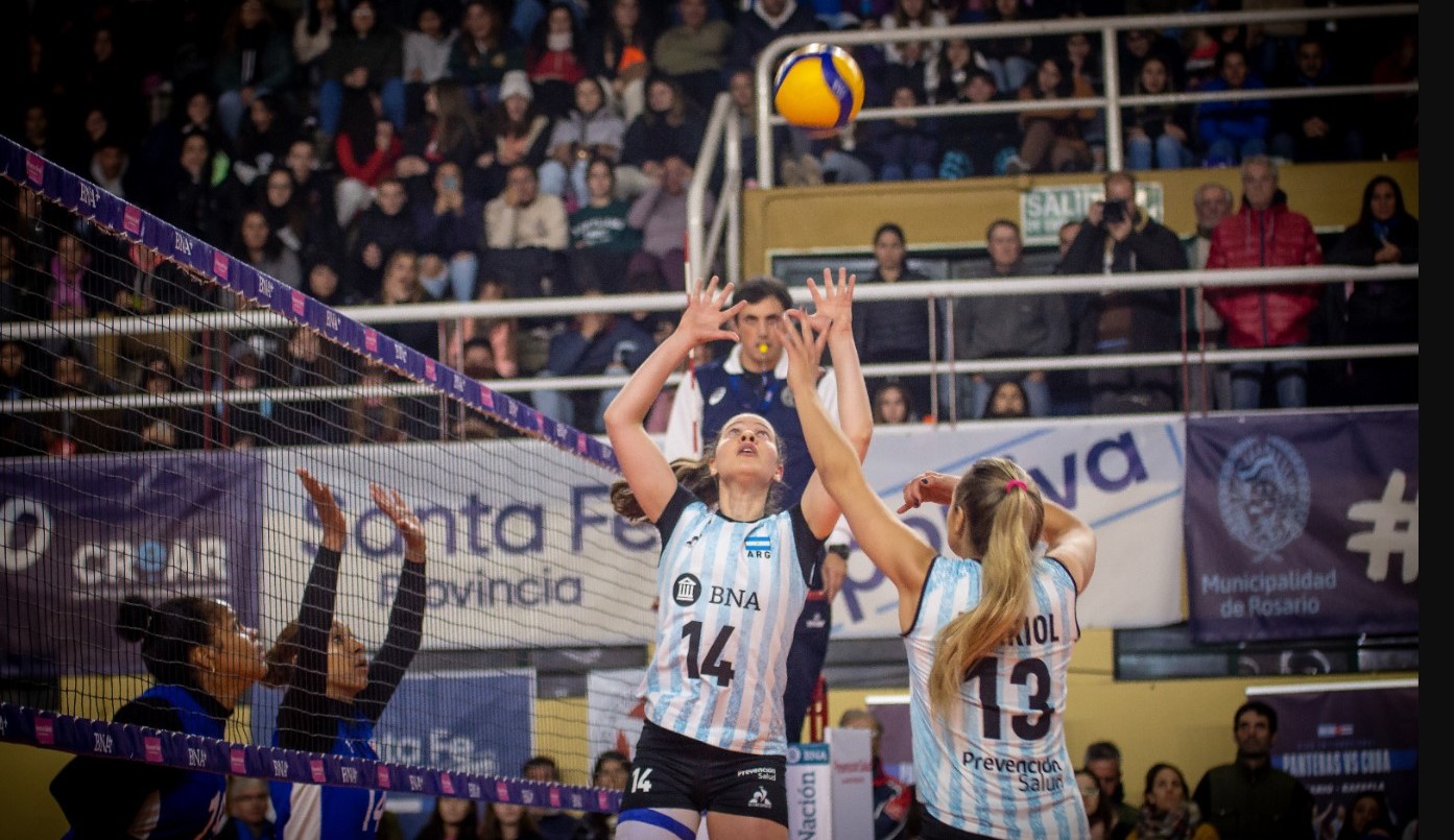 En su preparación internacional, Las Panteras pasaron por la provincia desplegando un voley de primer nivel | Deportes