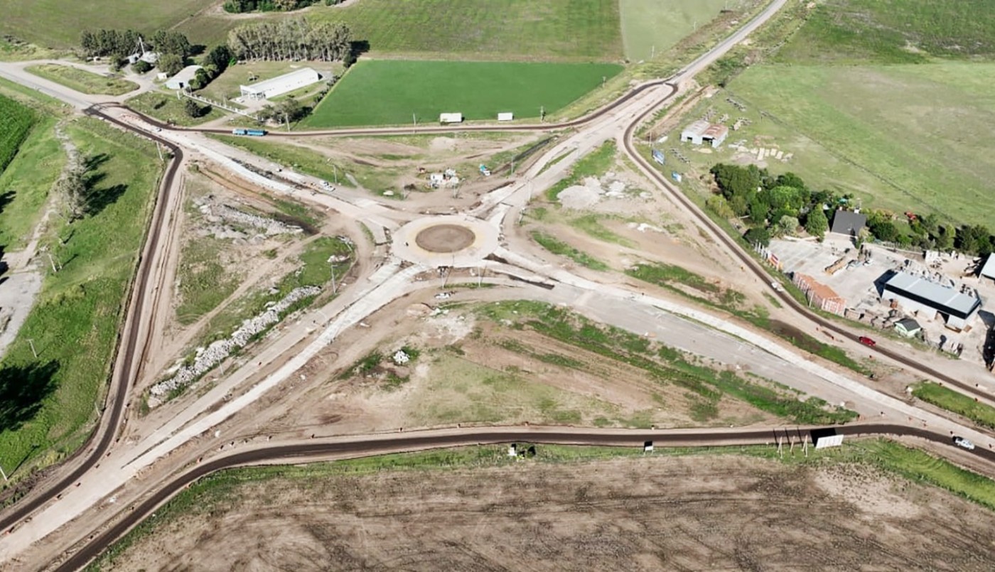 La Provincia habilitó la circulación en la nueva rotonda de enlace entre las rutas provinciales 90 y 18 | Información General