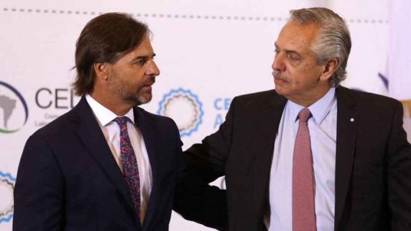 La fuerte respuesta de Lacalle Pou a Alberto Fernández por la sequía en Uruguay | Nacionales