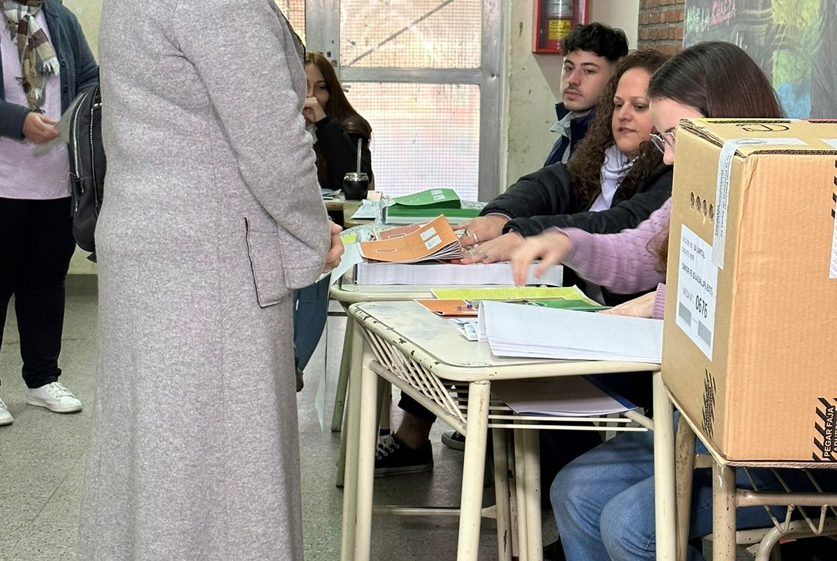 Votó Silvina Frana: "Que la gente venga a votar" | Noticias