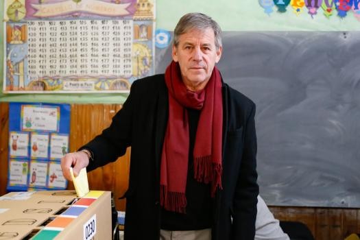 Jatón votó en la Escuela Beleno: "Hoy tenemos un proyecto en la ciudad que queremos hacer cada vez mas fuerte" | Noticias