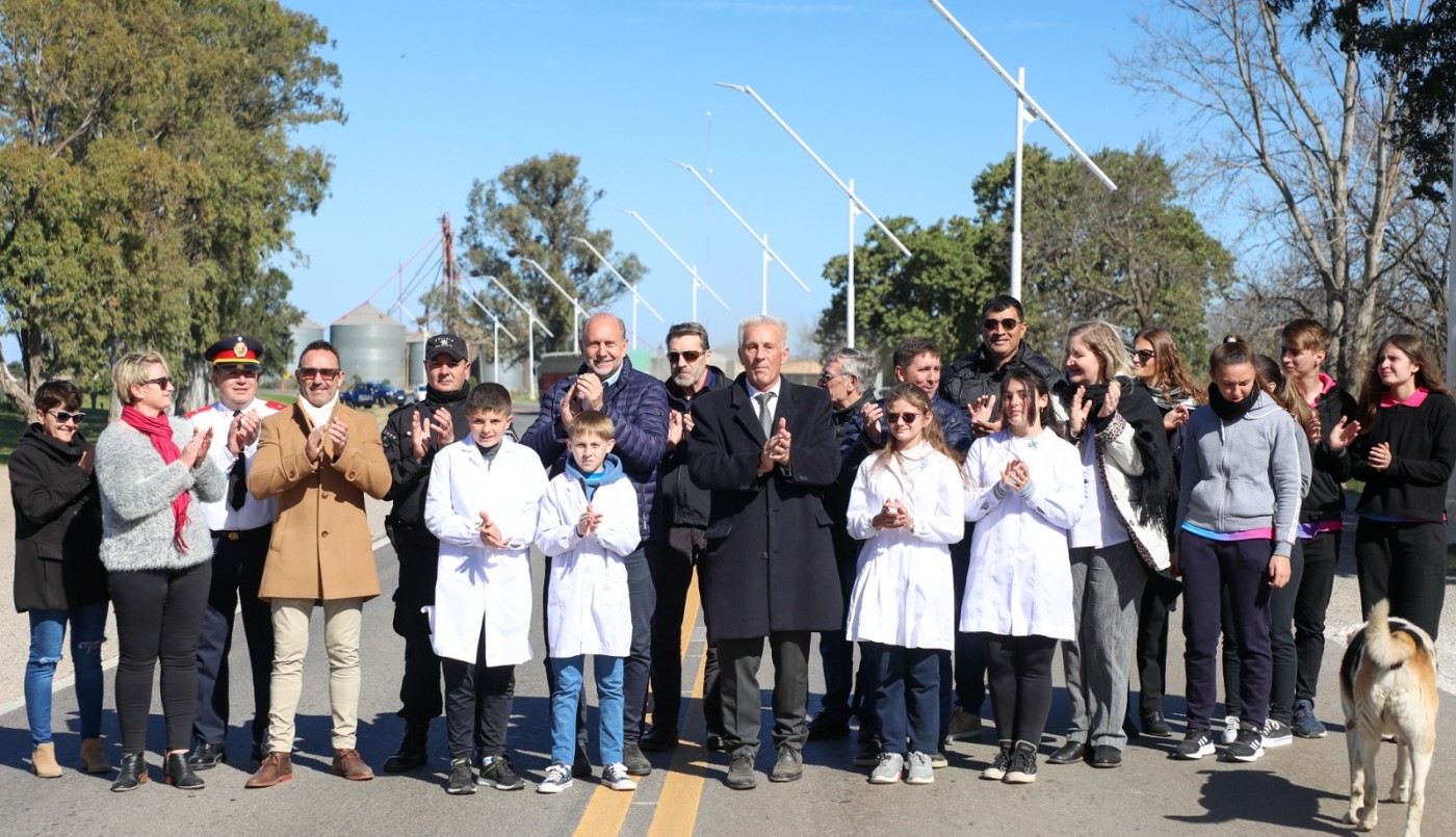 Perotti inauguró obras viales en el departamento Las Colonias | Información General