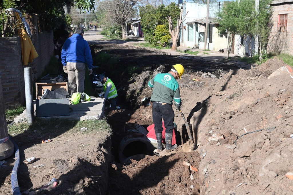 Avanzan las obras hídricas del Plan Integrar para el noroeste de la ciudad | Información General