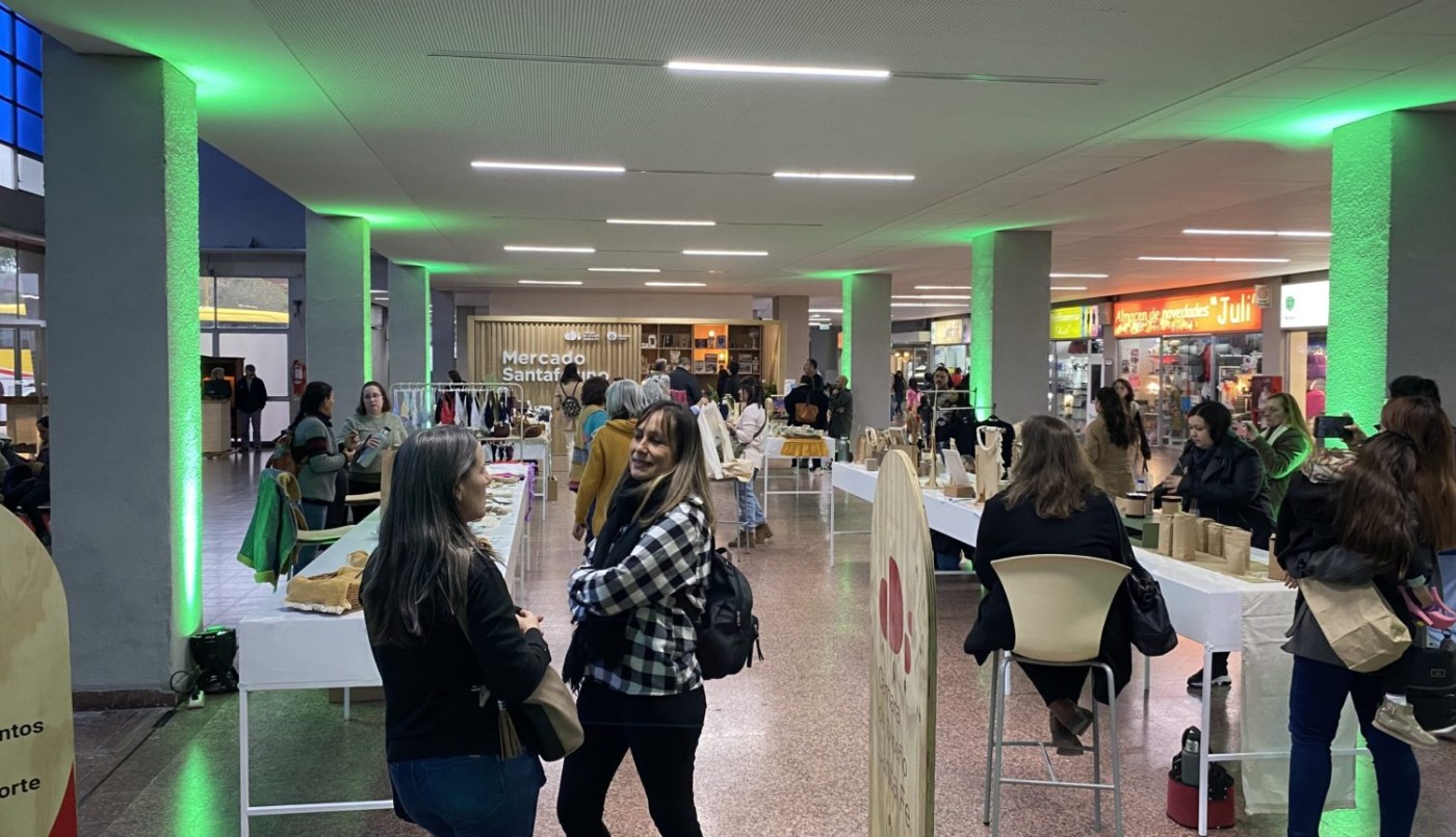 Abre el Mercado Santafesino, en la renovada terminal de ómnibus | Noticias