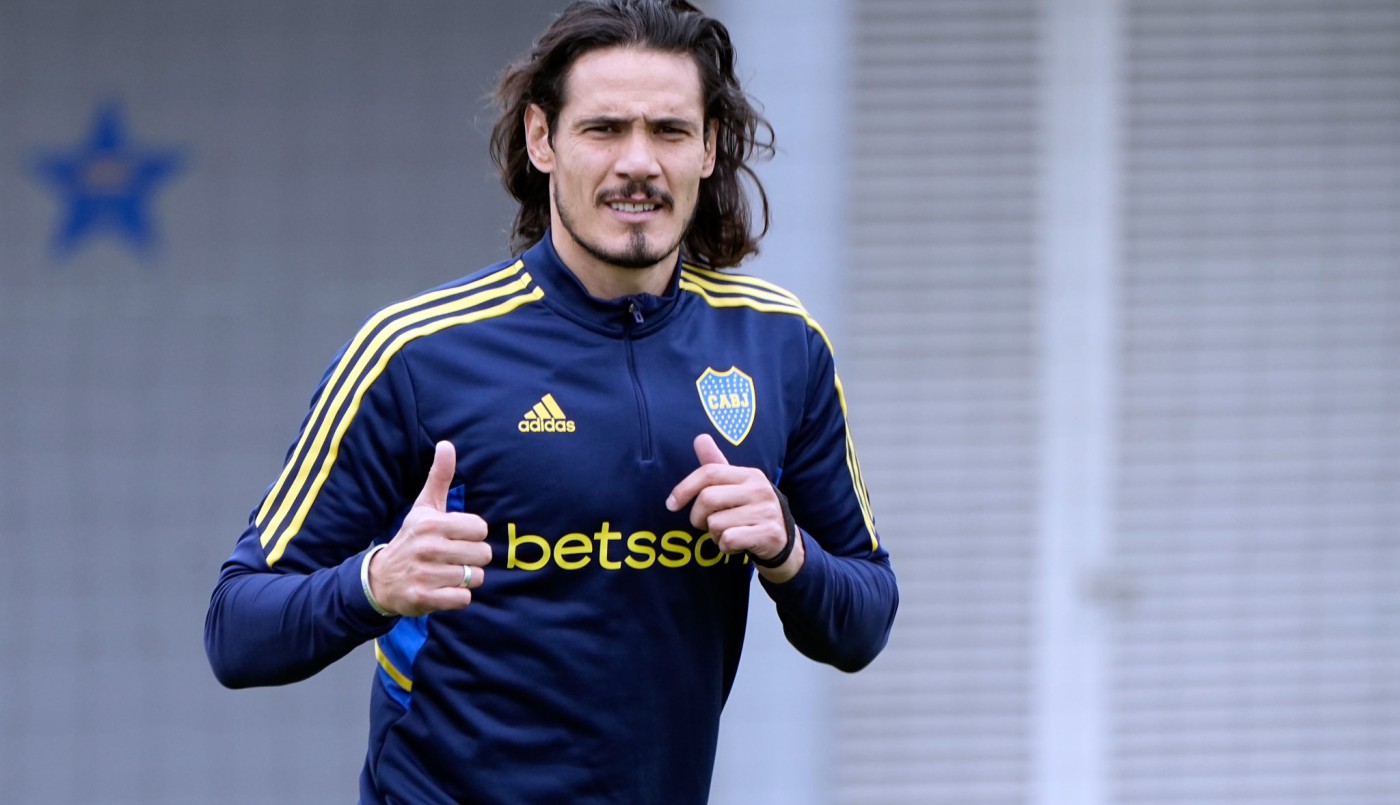Alarma en Boca: Cavani se entrenó diferenciado y es duda para jugar ante Racing | Deportes