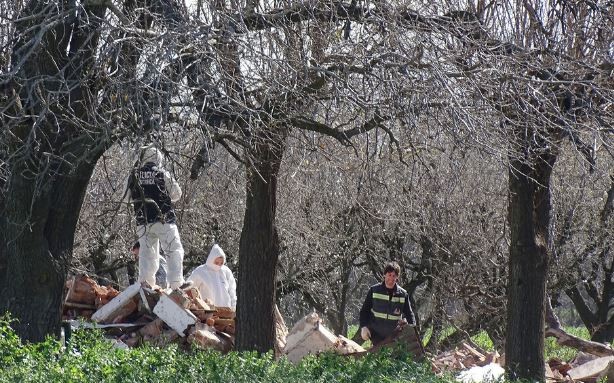 Inspeccionaron la presunta escena del crimen de Pérez Algaba: secuestraron una hoja de sierra | Nacionales