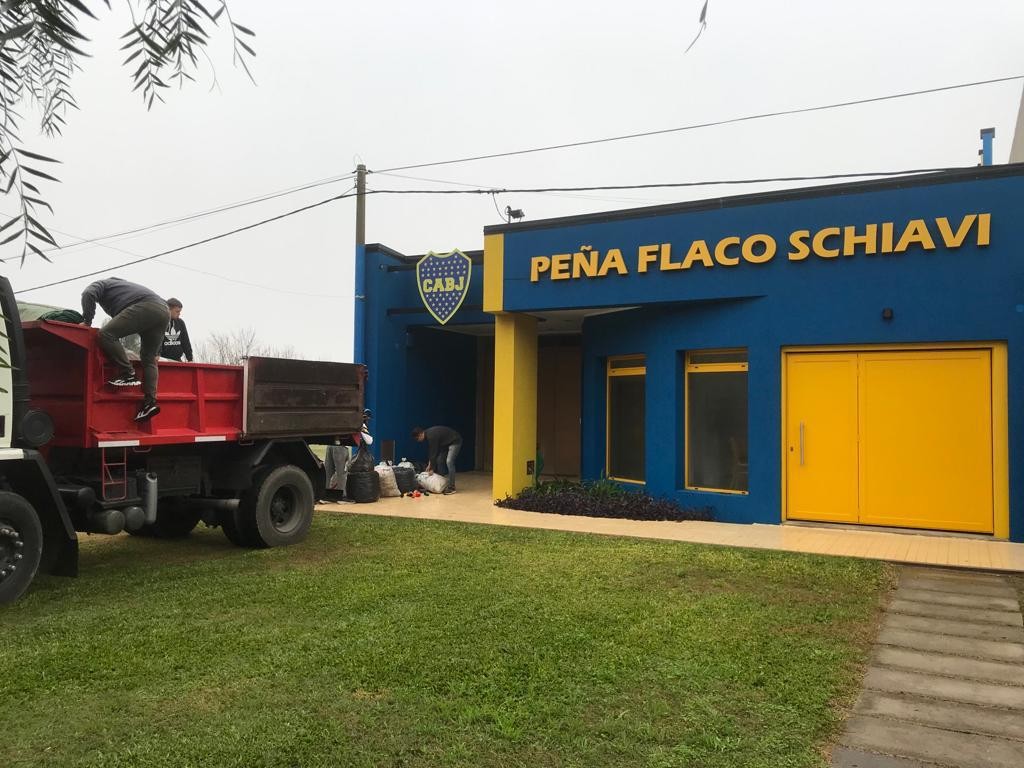 La peña de Rolando “el flaco” Schiavi se suma a la campaña Juntá, Reciclá, Transformá | Información General