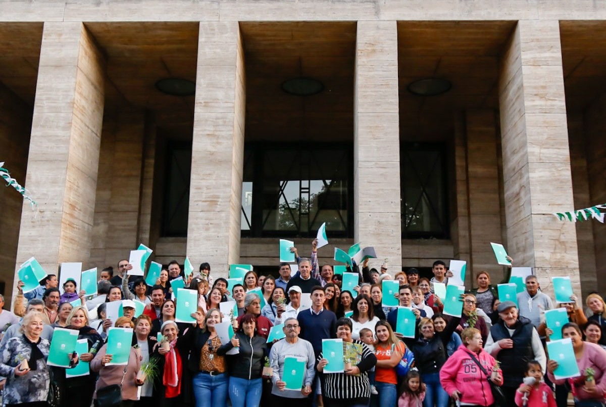 Entregaron más de 1300 escrituras | Información General