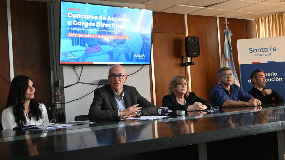 El Ministerio de Educación presentó el Concurso de Ascenso a cargos directivos | Información General