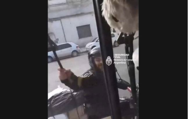 Un motociclista agredió a un colectivero y le sacaron la licencia de conducir | Información General