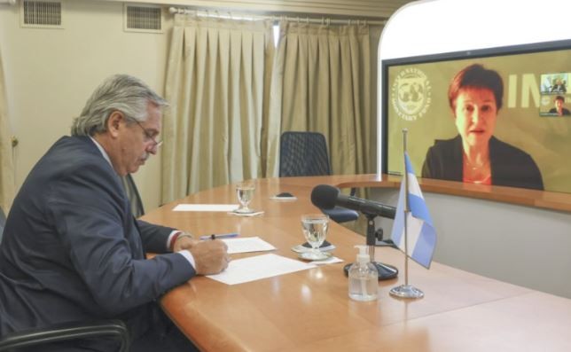 Alberto Fernández: "El staff del FMI tiene la misma lógica que un fondo buitre" | Nacionales