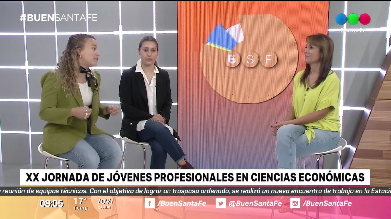 Este sábado se relizarán las XX Jornadas Provinciales de Jóvenes Profesionales en Ciencias Económicas | Buen Santa Fe