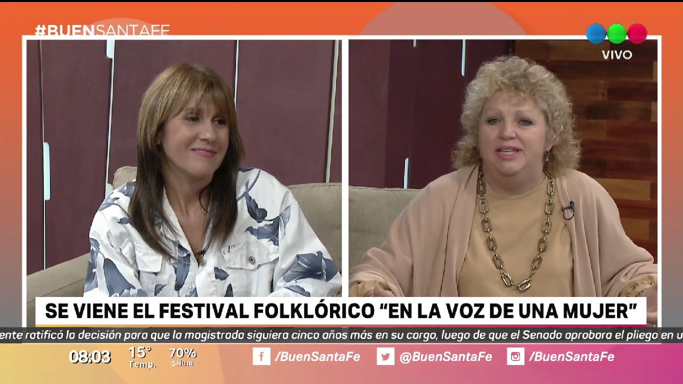 Este domingo llega el Festival Folklórico "En la voz de una mujer" | Buen Santa Fe