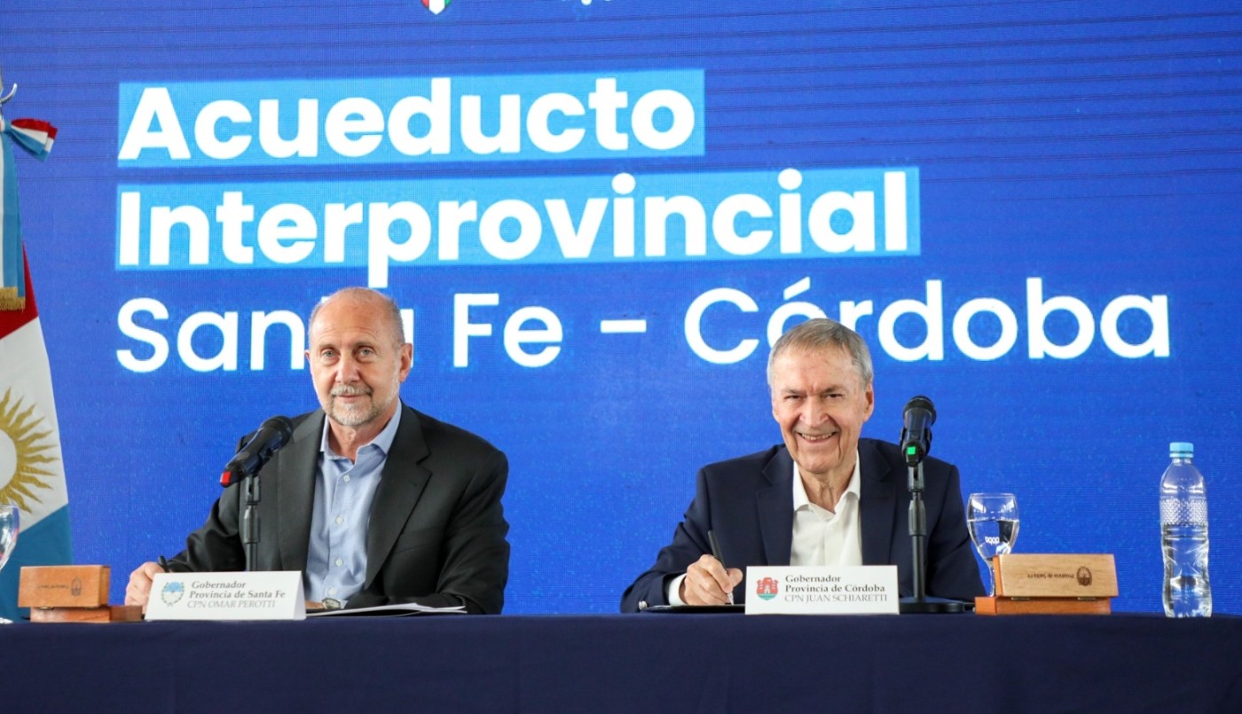 Santa Fe y Córdoba firman este jueves el contrato para iniciar el Acueducto Interprovincial | Noticias