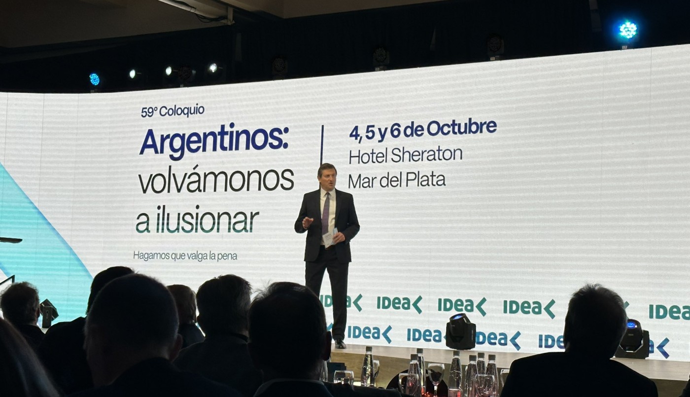 El pedido de IDEA a la política: "La libertad, el cambio y la patria deben trabajar juntos" | Nacionales