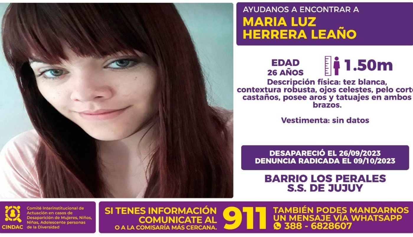 Buscan a una joven de Jujuy y sospechan un posible caso de trata | Información General