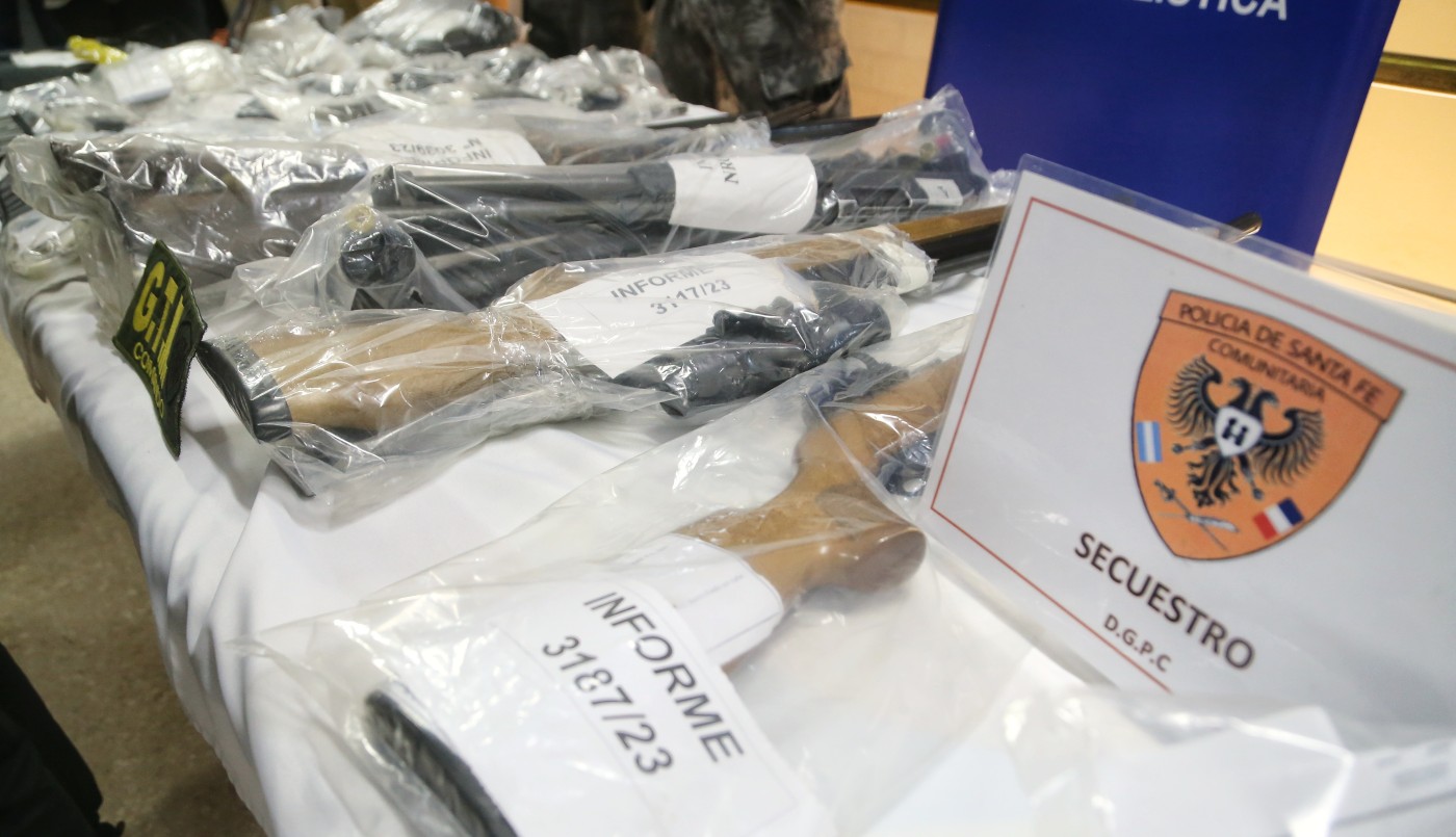 Brilloni brindó detalles sobre armas incautadas en operativos policiales | Noticias
