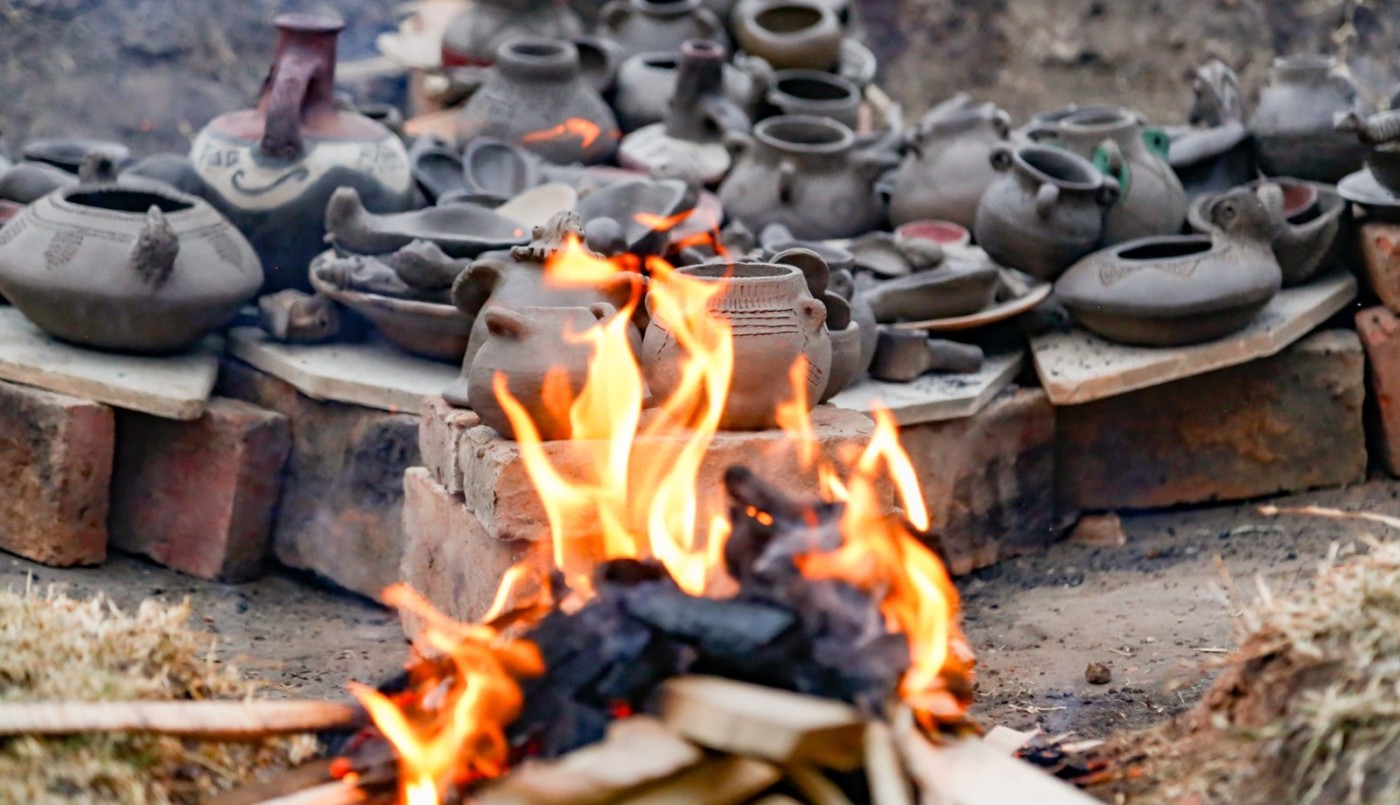 Taller de Cerámica del Litoral: se realizó la quema anual a cielo abierto | Información General