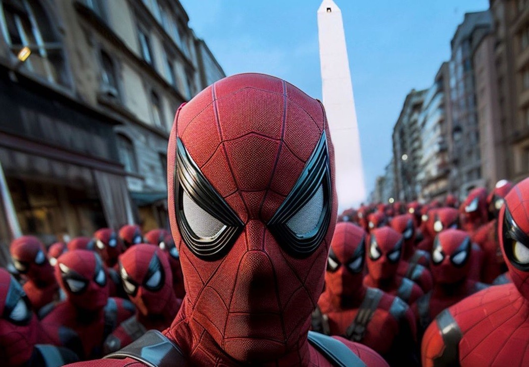 La insólita convocatoria de fanáticos de Spider-Man en el Obelisco que busca ser récord mundial | Espectaculos