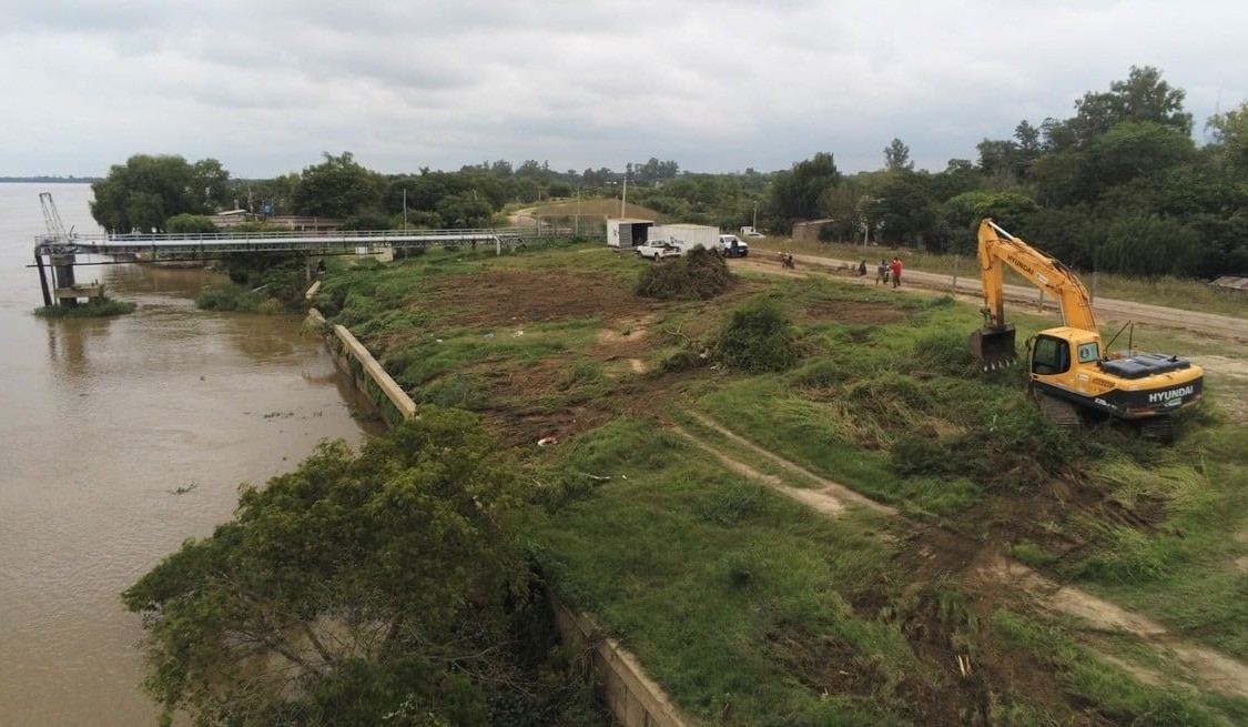 Ante la crecida del Paraná, la próxima semana comenzarán trabajos en las áreas de defensa | Noticias