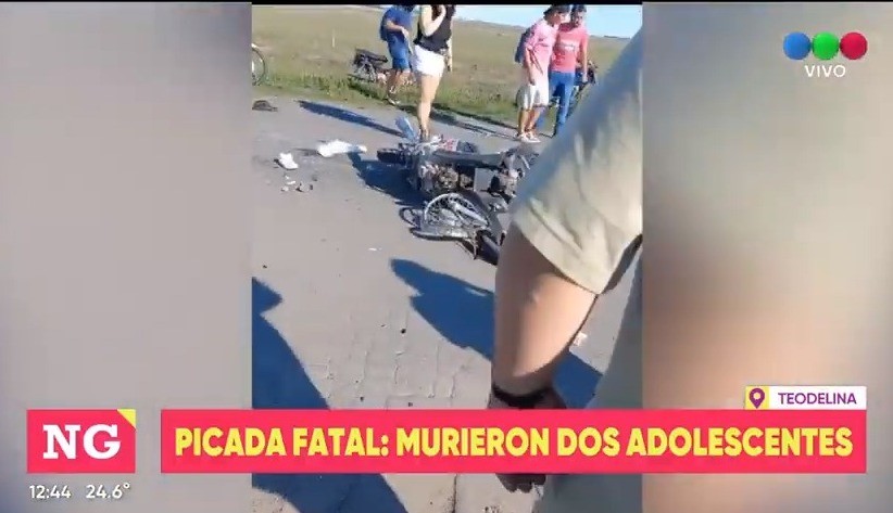 Dos chicas menores de edad murieron durante una picada en motos en Teodolina | Información General